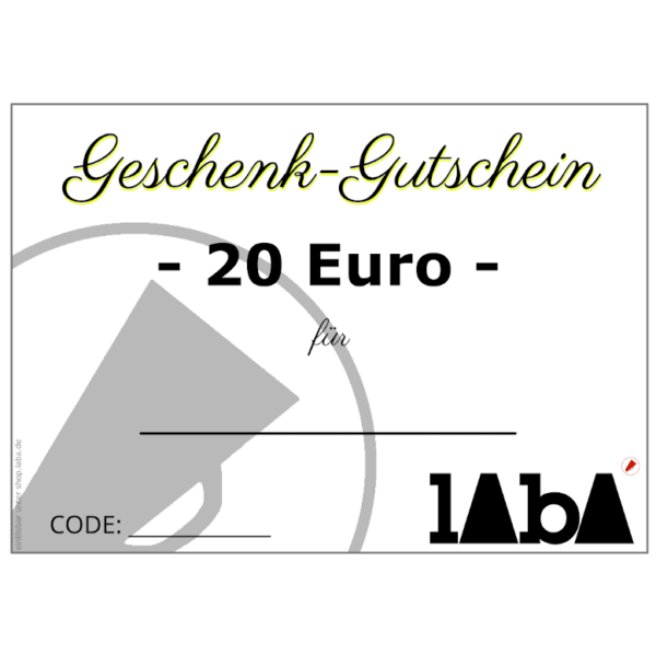 LABA Gutschein 20 Euro