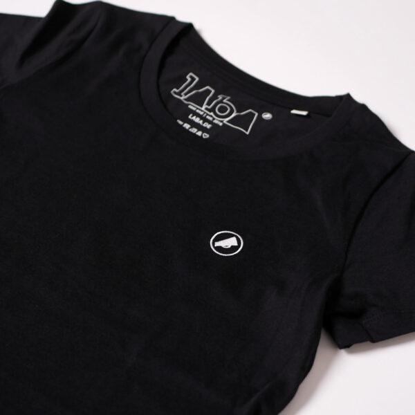 T-Shirt - LABA "Basic" - Damen **fair & bio** (black)