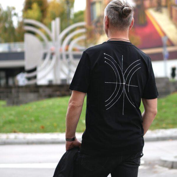 T-Shirt - Philosphische Kugel//Böhme - Unisex (black) **fair & bio**