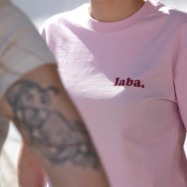 T-Shirt - LABA "Basic2.1" - Unisex (pink) **fair & bio**